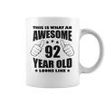 92歳の誕生日 女性 男性 素晴らしい92歳のおばあちゃん コーヒーマグ