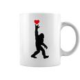 Asl Bigfoot I Love Youign Language Bigfoot I Love You Asl コーヒーマグ