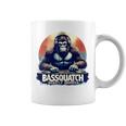Bassquatch 音楽愛好家のためのサスカッチdjデザイン コーヒーマグ