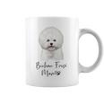 Bichon Frisé Dog Mom ビションフリーゼママかわいい子犬犬の所有者ビションフリーゼ犬 コーヒーマグ