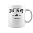 Bigtone Gap バージニアa ビンテージ スポーツデザイン ブラックプリント コーヒーマグ
