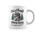 Out Of Breath Hiking Society Hiking Coffee Mug