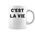 C'est Laie フランス語格言グラフィックデザイン コーヒーマグ