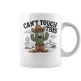 Can't Touch This Cactus Cowboy ウエスタンカートゥーン ユーモア コーヒーマグ