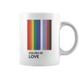Colors Of Love Lgbt Flag Pride Month トランスジェンダー レインボーtシャツ コーヒーマグ