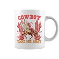 Cowboy Take Me Away ウエスタンバレンタインデー 長袖tシャツ コーヒーマグ