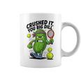 Crushed It You Big Dill Pickle Tennis コーヒーマグ