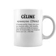 Céline ファーストネームの定義 コーヒーマグ