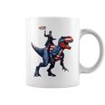 Dino Abraham Lincoln 4Th Of July Boys American Flag コーヒーマグ