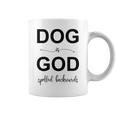Dog Is Godpelled Backwards-面白い犬の言葉 コーヒーマグ