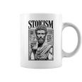 Estoicismo Filosofía Divertida Marco Aureliointage Anuncio Estoico Taza de café