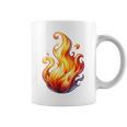 Fire Element Flameのグラフィックアート。あらゆる年齢の方に。 コーヒーマグ