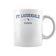 Ft Lauderdale スポーツアパレル フィットネス レトロ コーヒーマグ