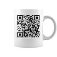 Fu Qr スキャンコード 皮肉ユーモア Fuバックプリント コーヒーマグ