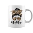 Lolli Life Bleached Leopard Messy Bun Mother's Day Coffee Mug
