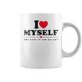 I Love Myself I Heart Myself コーヒーマグ