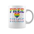 Gay Pride Month Free Mom Hugs Lgbtq Ally Trans Women Coffee Mug