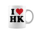 I Heart Hk Initials I Love HK First And Last Name H K コーヒーマグ