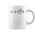 Heartbeat Ecg テニスラック メンズ レディース キッズ コーヒーマグ