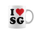 I Heartg イニシャル I LoveG 姓 G コーヒーマグ