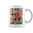 I'm Woolly Awesome 面白い レトロ メンズ レディース キッズ ウーリーマンモス コーヒーマグ