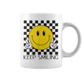Keepmiling キュート 黄色 幸せ 平和 笑顔 ポジティブ コーヒーマグ