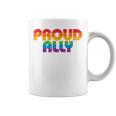 Lgbtq Proud Ally Lesbian Gay Pride Lgbt Ally Rainbowintage コーヒーマグ