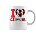 I Love Canada サッカーボール 男の子 女の子 キッズ カナダ国旗 コーヒーマグ