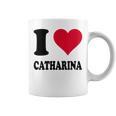 I Love Catharina コーヒーマグ