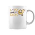 I Love My Leopard Gecko トカゲ ヒョウ ヤモリ 爬虫類 コーヒーマグ