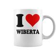 I Love Wiberta コーヒーマグ