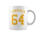 Lowrider 64 Jersey Number On The Back Classic Lowrider Car コーヒーマグ