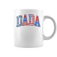 Mama Dada 4Th Of July American Family Matching Mom Dad Coffee Mug