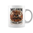 Melanin Cowgirls African Melanin Cowgirl Swag Black History Coffee Mug