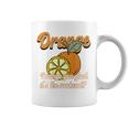 Orange You Glad It's The Weekend Fun Citrus Fruit Back コーヒーマグ