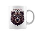 メンズ Papa Bear Face サングラス Papa Bear Lover 父の日 コーヒーマグ