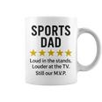 Sports Dad Loud In Thetands MVP 引用 コーヒーマグ