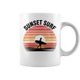 Sunseturf サーフボード ビンテージサーフィン サーファー用 コーヒーマグ