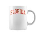 Vintage Florida Florida Retro Blue Orange Fl Coffee Mug