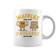 Waffles Are Just Pancakes With Abs Breakfast ワッフル愛好家 コーヒーマグ
