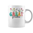 Wildflowers Great Grandma Floral Mother's Day Great Grandma Coffee Mug