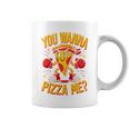 You Wanna Pizza Me 面白い ファイター ピザ愛好家 ファーストフード しゃれ 長袖tシャツ コーヒーマグ