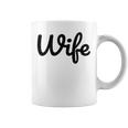 【Wife】妻 嫁 奥さん シンプル おしゃれ 英語 英文字 夫婦お揃い 結婚祝い カップル ペアルック おもしろ ペア コーヒーマグ
