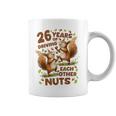 お互いの運転26年 ナッツ26周年 結婚26周年 コーヒーマグ
