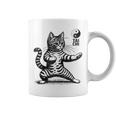 かわいい猫 太極拳 武道 陰陽 コーヒーマグ