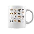 かわいい面白い犬種 コーヒーマグ