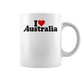 アイ・ラブ・ハート・オーストラリア コーヒーマグ