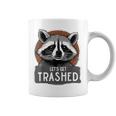 アライグマコスチュームtシャツ グルービー Let's Get Trashed コーヒーマグ