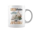 ウェスト・ハイランド・ホワイト・テリア・ウェスティ・ドッグブリード・ライフ・イズ・ベター コーヒーマグ