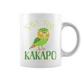 カカポ絶滅危惧保全啓発鳥を救え 長袖tシャツ コーヒーマグ